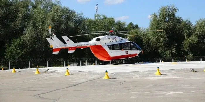 В РКБ Казани запустили круглосуточную вертолётную площадку и обновили отделения