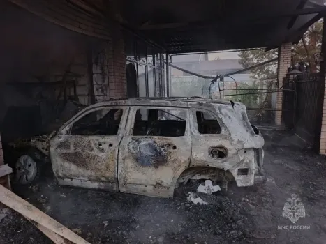 Пожилая жительница Челнов получила ожоги во время пожара в частном доме