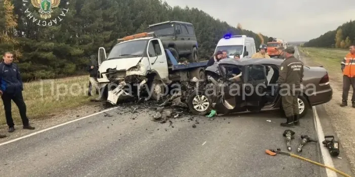 В ДТП под Агрызом погибли трое человек, среди них двое детей