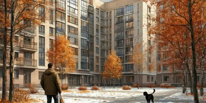 В Казани открылся первый двор для прогулок с собаками