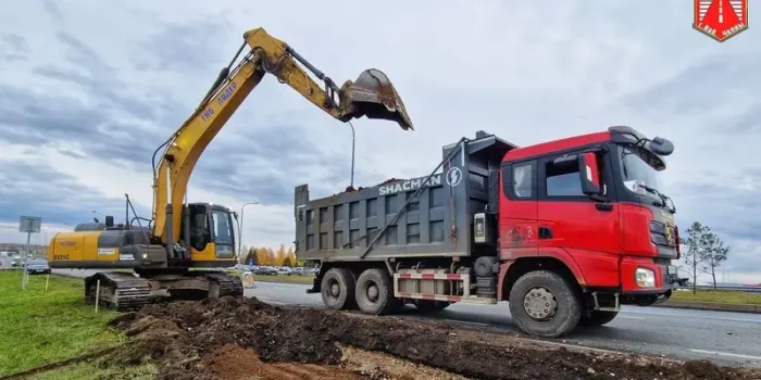 В Челнах на проспекте КАМАЗа началось расширение дороги