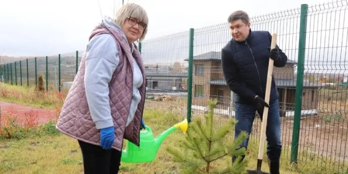 В Татарстане к юбилею мировой юстиции посадили 25 сосен