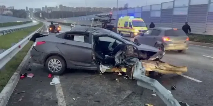 На Вознесенском тракте в Казани произошла авария, есть пострадавшие