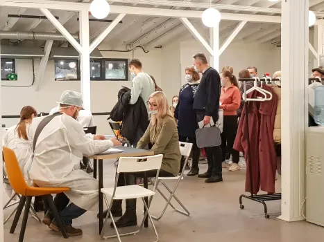 Вакцинация от гриппа и COVID-19 в Челнах: заработал мобильный пункт в ТЦ «Омега»