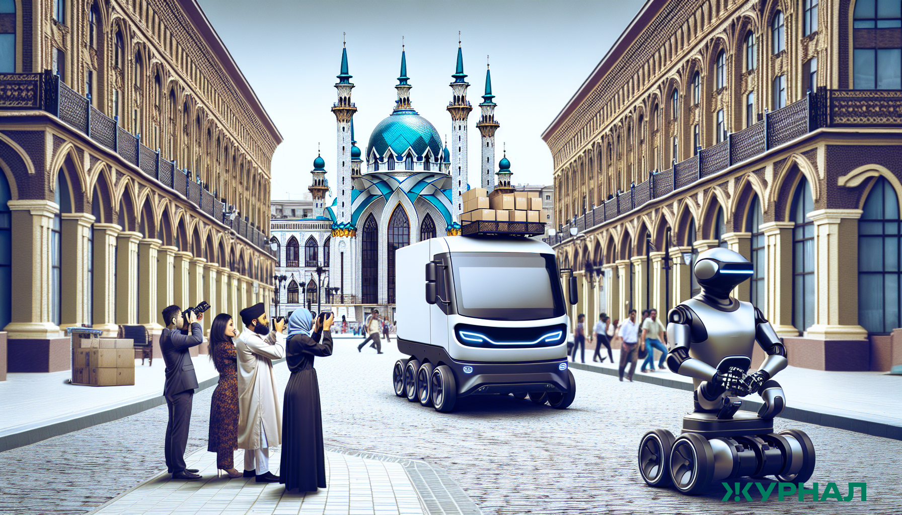 В Казани готовят запуск роботов-доставщиков: машины уже создают цифровые ка