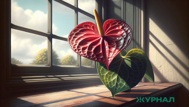 Антуриум будет цвести как заведенный: просто измените правила полива — лайфхак