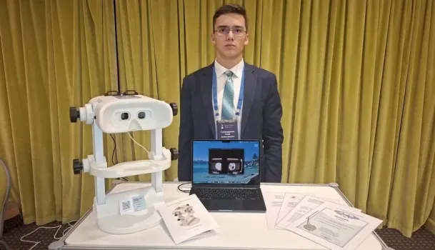 Школьник из Казани создал тренажёр для лечения косоглазия