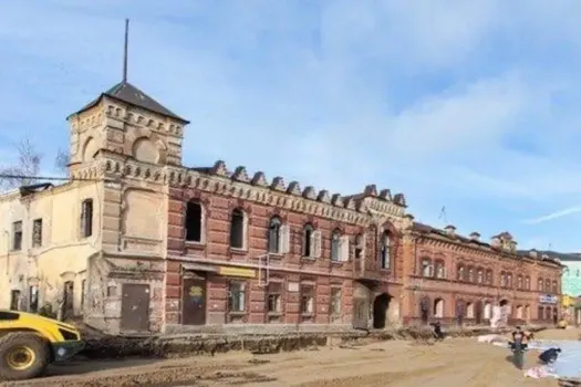 В Казани обновили фасад исторической усадьбы «Шакир-солдата»