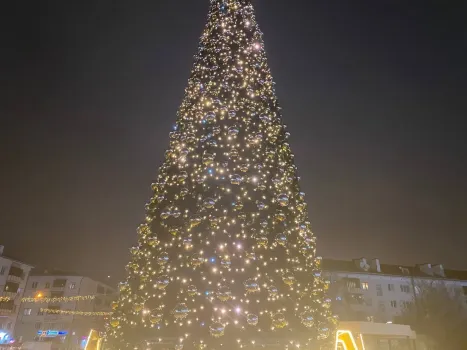 Новый год-2026 в Казани: на территории Кремля установили елку