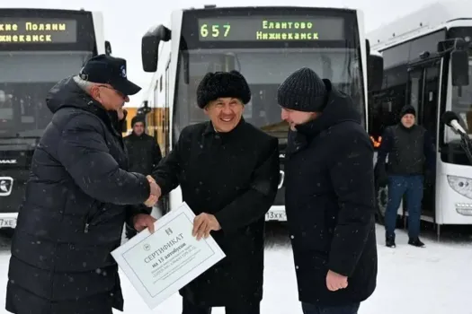 Нижнекамск усилил автобусный парк: на линии выйдут 15 новых машин