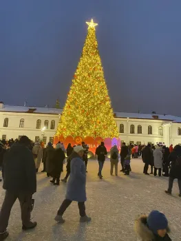 Казань вошла в тройку городов с лучшим новогодним оформлением