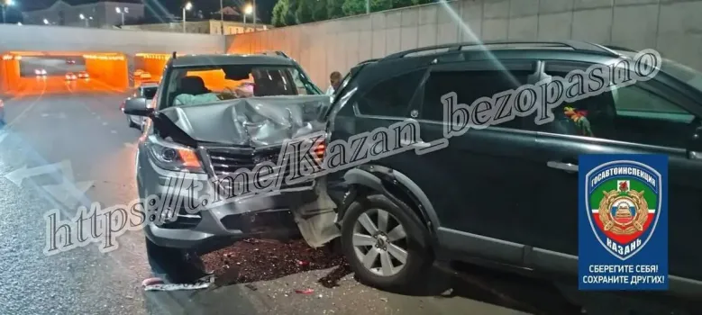 Младенец пострадал в жестком ДТП в центре Казани