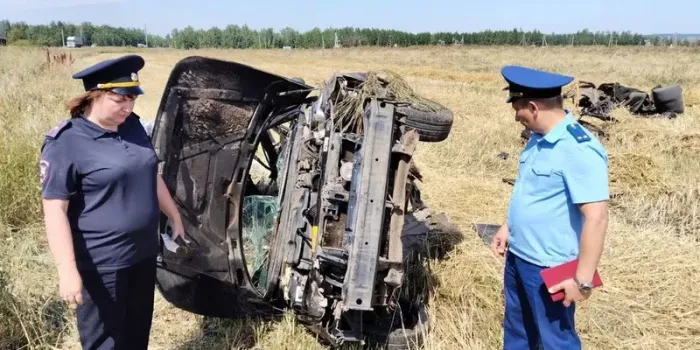 Два подростка и взрослый разбились в ДТП на трассе в Татарстане