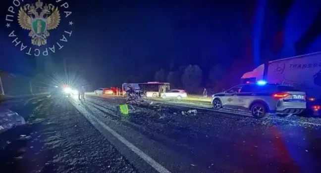 В Пестречинском районе РТ произошло смертельное ДТП