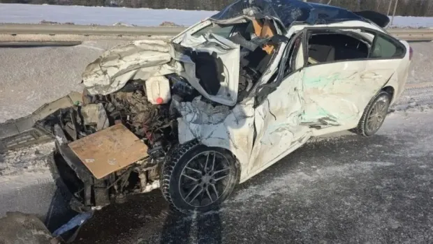 Авария с Volkswagen Polo и двумя грузовиками произошла в Елабужском районе