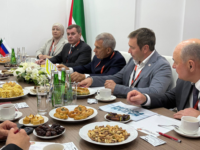 Минниханов встретился с главой группы компаний из Саудовской Аравии