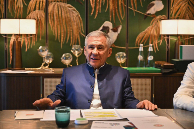 Минниханов встретился с секретарем ISSA в Эр-Рияде перед выставкой &laquo;ИННОПРОМ&raquo;