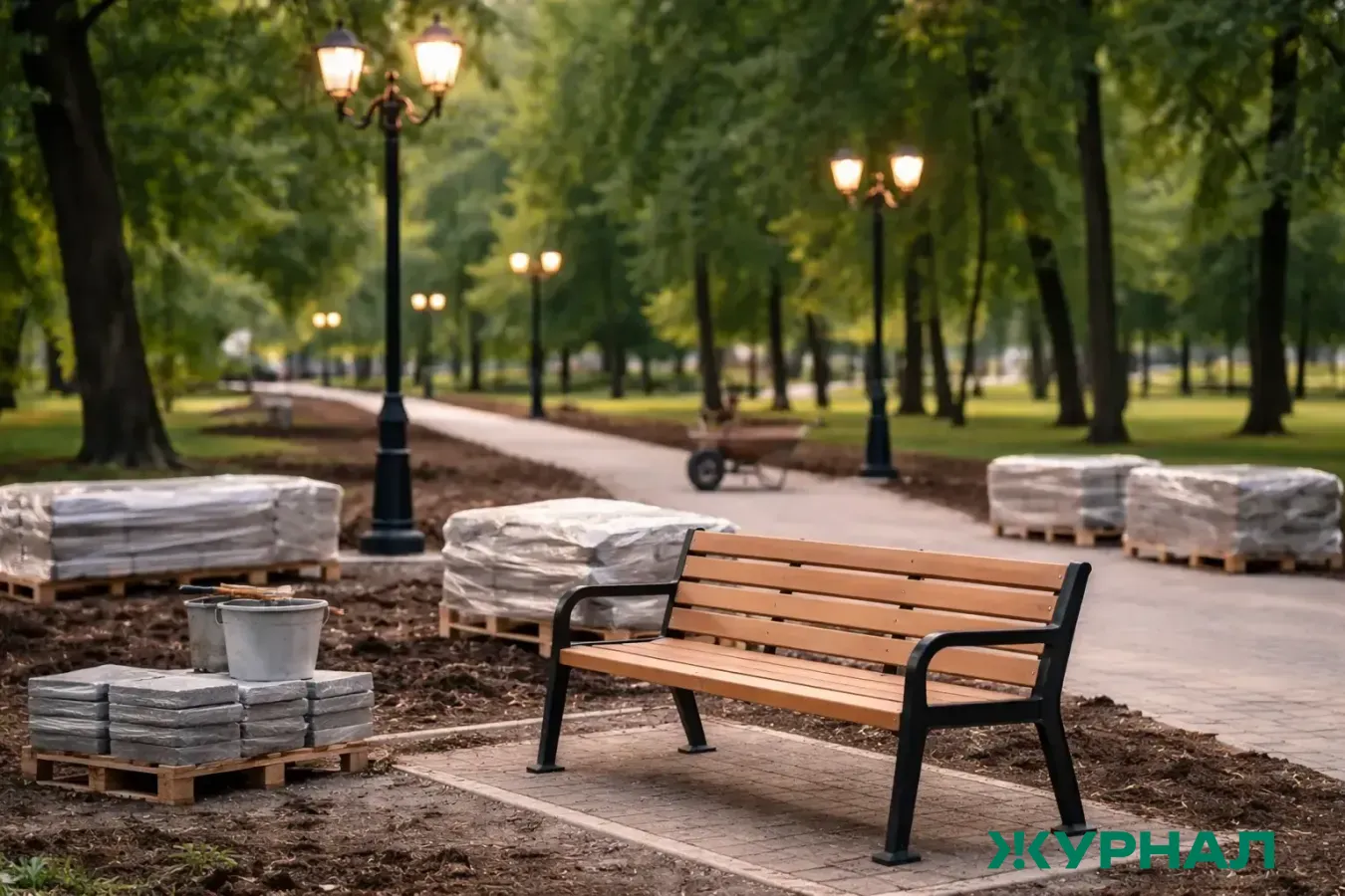 В Казани начнётся благоустройство сквера «Тебриз» с детской площадкой