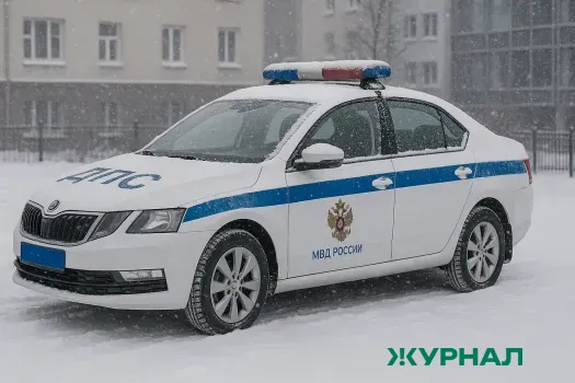 Инспектор ДПС в Казани помог слабовидящему пешеходу перейти дорогу