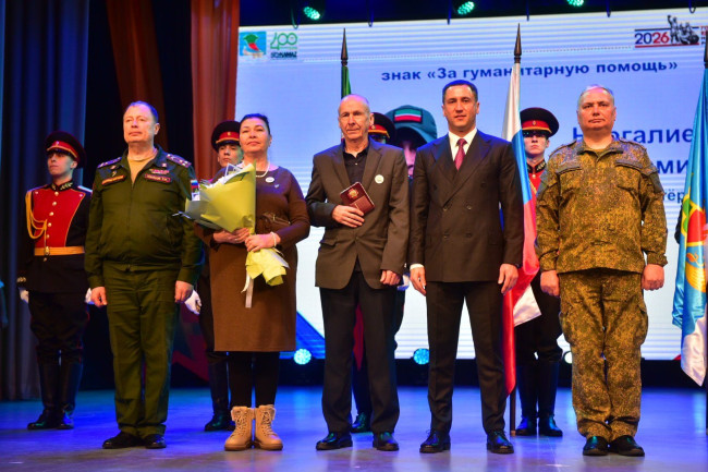 В Набережных Челнах прошли торжества ко Дню защитника Отечества