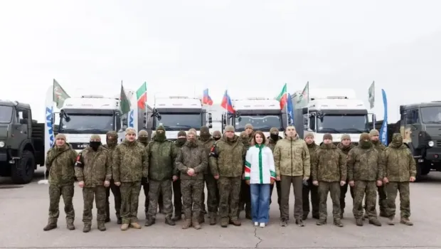 Когорина отправила гуманитарный груз для татарстанских военнослужащих