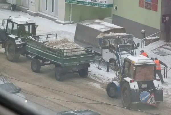 В Набережных Челнах вывезли 485 тысяч кубометров снега с улиц города