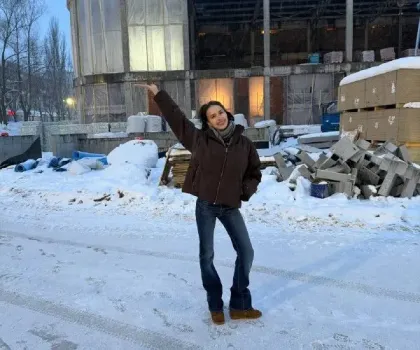 Алина Загитова посетила стройку Центра фигурного катания в Казани