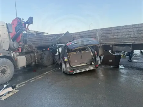 Два человека погибли в ДТП с КАМАЗом в Альметьевском районе