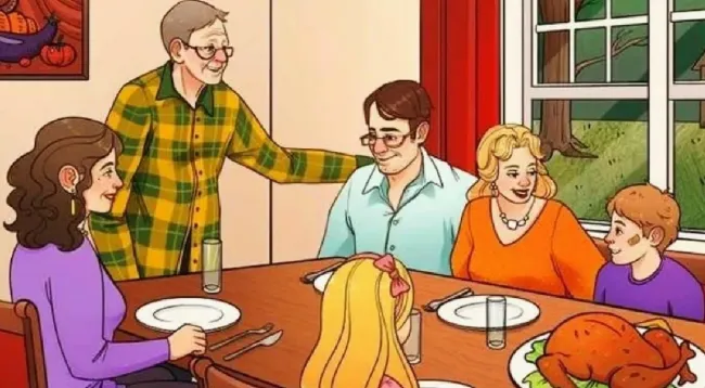 Проверьте свою внимательность за 15 секунд: найдите ошибку на семейном фото