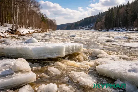 Ледоход на Каме в районе Нижнекамска начнется около 10 апреля
