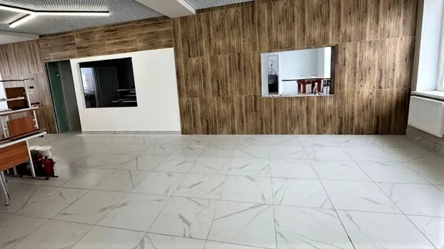 Капремонт столовой в детском учреждении &laquo;Сосенка&raquo; близится к завершению