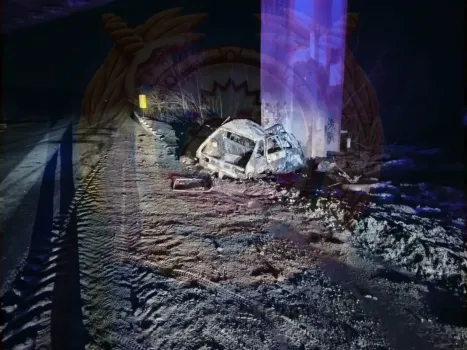 В Елабужском районе 21-летний водитель ВАЗА погиб в ДТП