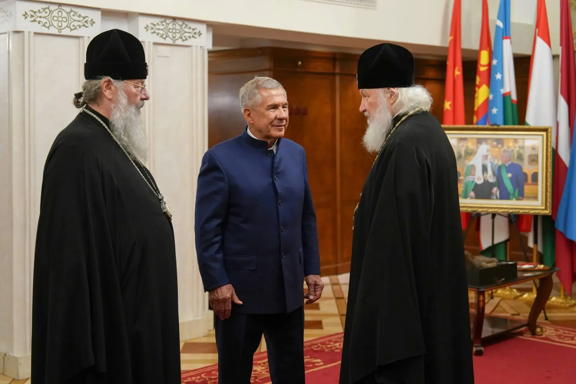 Минниханов встретился с Патриархом Кириллом