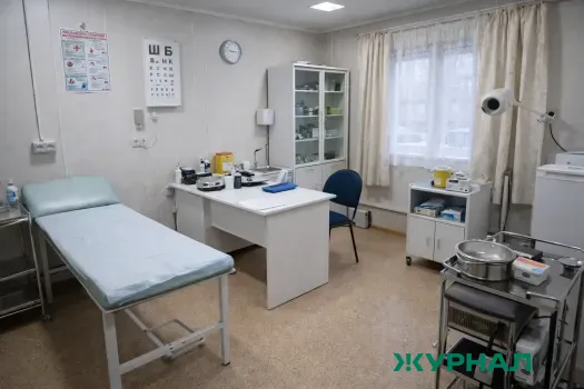 Мобильная поликлиника начала работу в Лениногорском районе для жителей отдаленных сел