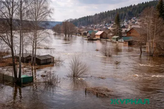Подтопления в Татарстане: затоплены мосты, дороги и приусадебные участки
