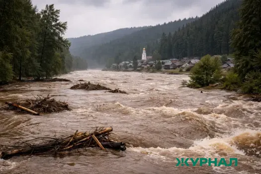 Паводок в Татарстане: пять мостов ушли под воду