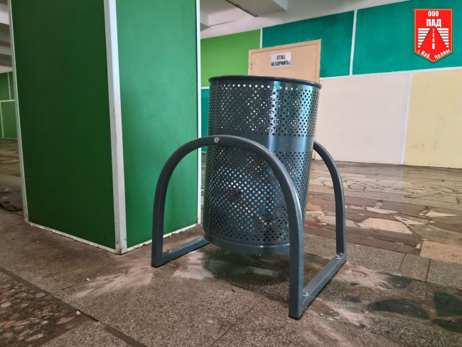 В Набережных Челнах установили новые контейнеры для мусора в переходах