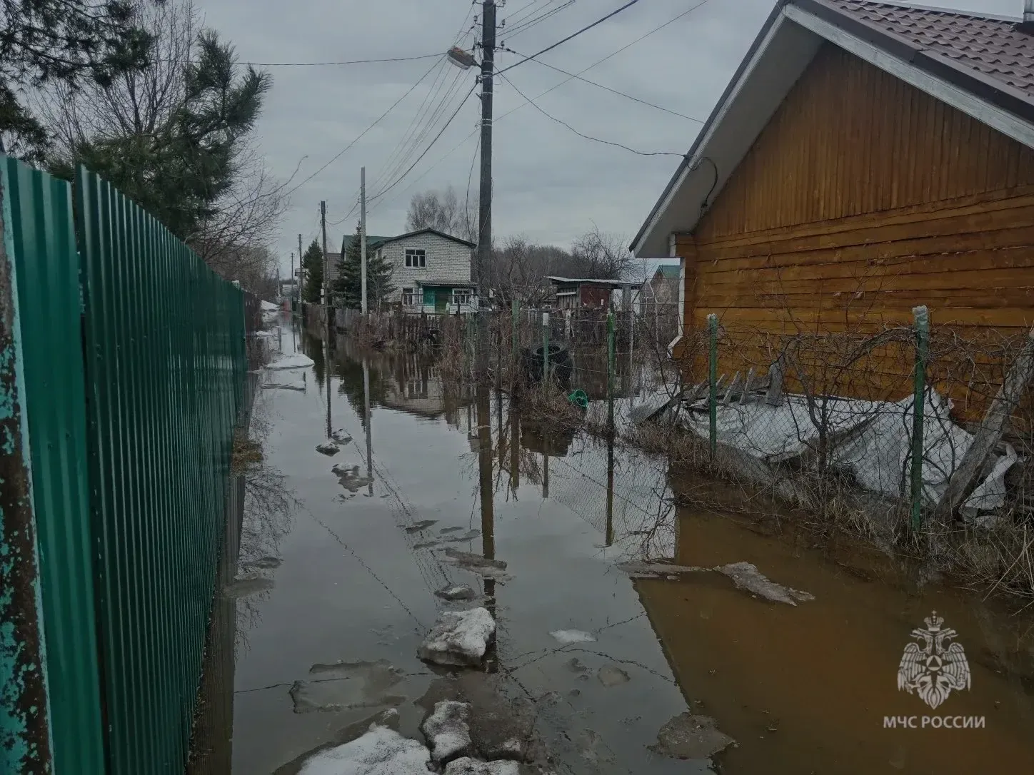 В СНТ Зеленодольского района подтоплены 30 участков
