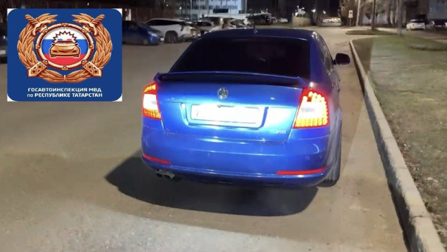 В Набережных Челнах задержан пьяный водитель без прав