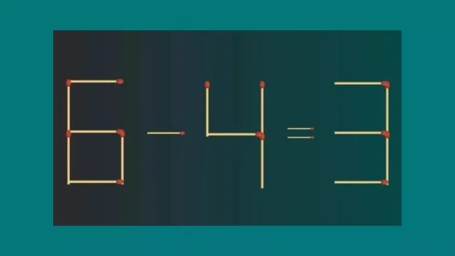 Исправьте равенство за 10 секунд: головоломка со спичками для тренировки мозга