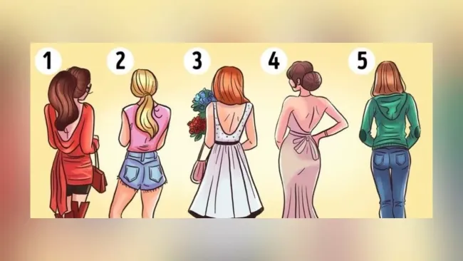 Тест на характер: выберите одну из пяти девушек и узнайте о себе больше