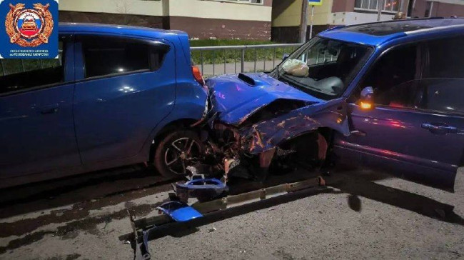 ДТП в Набережных Челнах: водитель &laquo;Датсуна&raquo; пострадал при столкновении с &laquo;Субару&raquo;