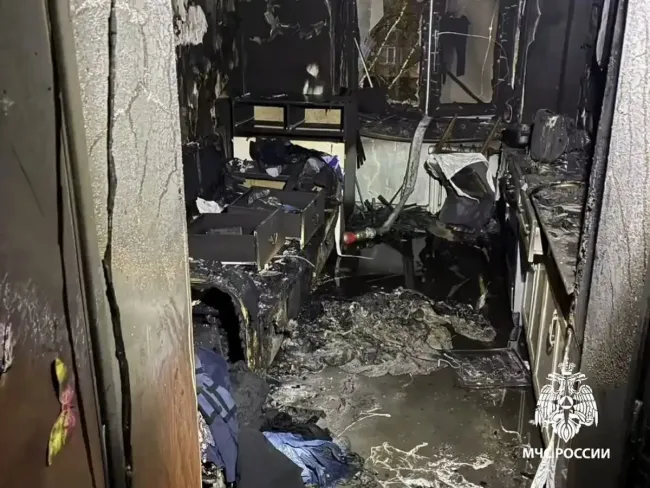 Пожар в Нижнекамске унес жизнь 41-летней женщины