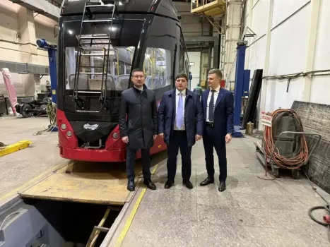 Первый обновленный трамвай выйдет на маршрут в Нижнекамске