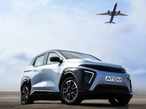 Электромобиль &laquo;Атом&raquo; начнет испытания в аэропорту &laquo;Бегишево&raquo;