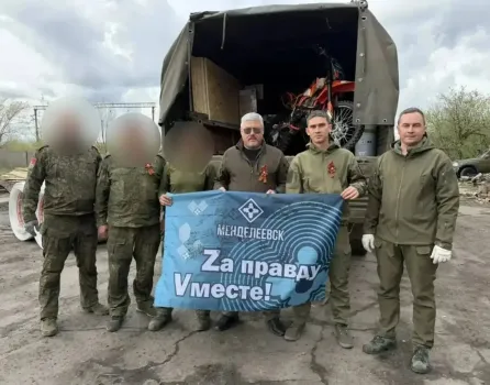 Гуманитарный груз из Менделеевска доставлен в зону СВО