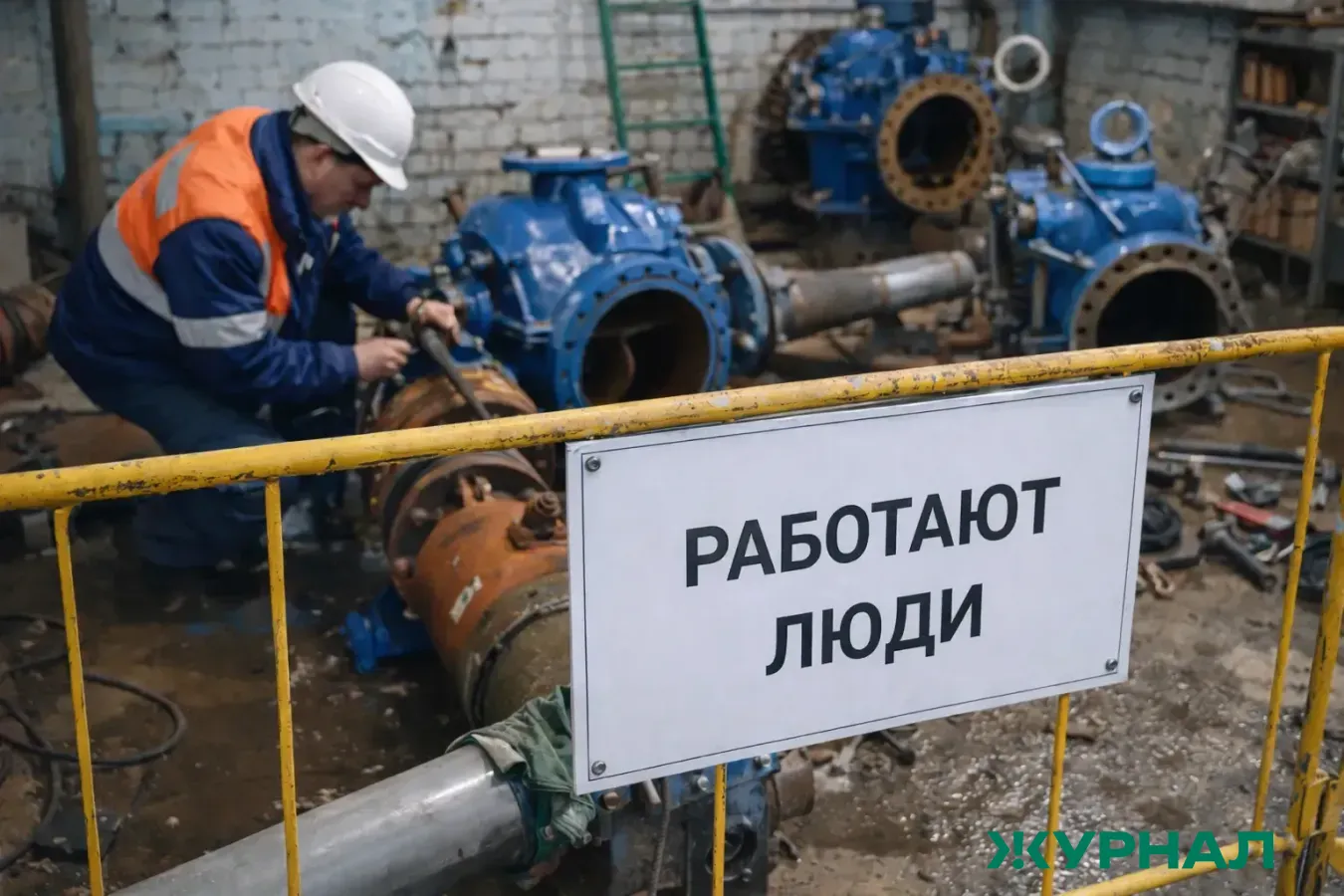 Прорыв канализации затопил проезжую часть на улице Четаева в Казани
