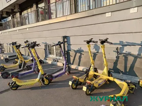 В Казани эвакуировали 400 электросамокатов и велосипедов за неправильную парковку
